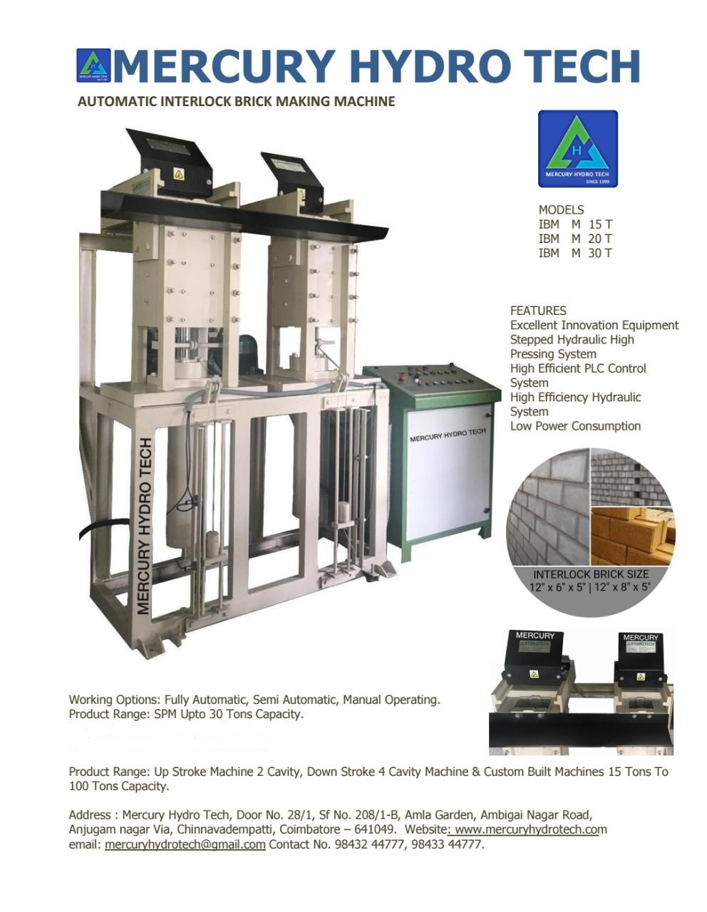 Interlocking Block Making Machine